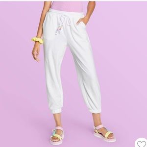 Stoney clover white terry cloth set